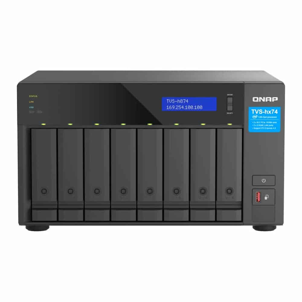 (image for) QNAP 8 Bay TVS-h874 Desktop NAS Enclosure